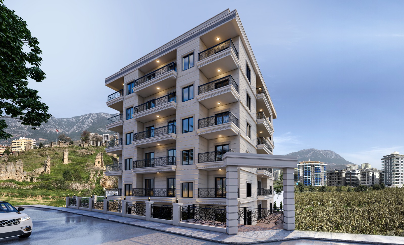 Alanya Mahmutlar’da Satılık 1+1 Daireler