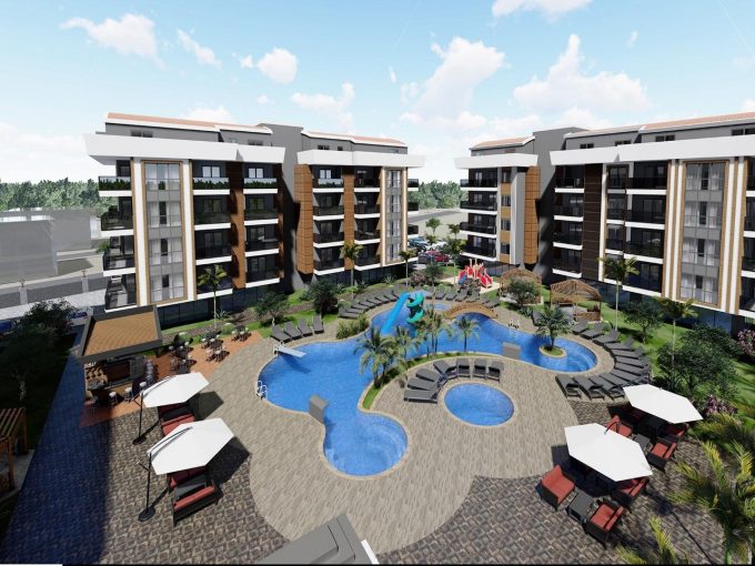 Alanya Oba’da Yatırımlık Lüks Daireler